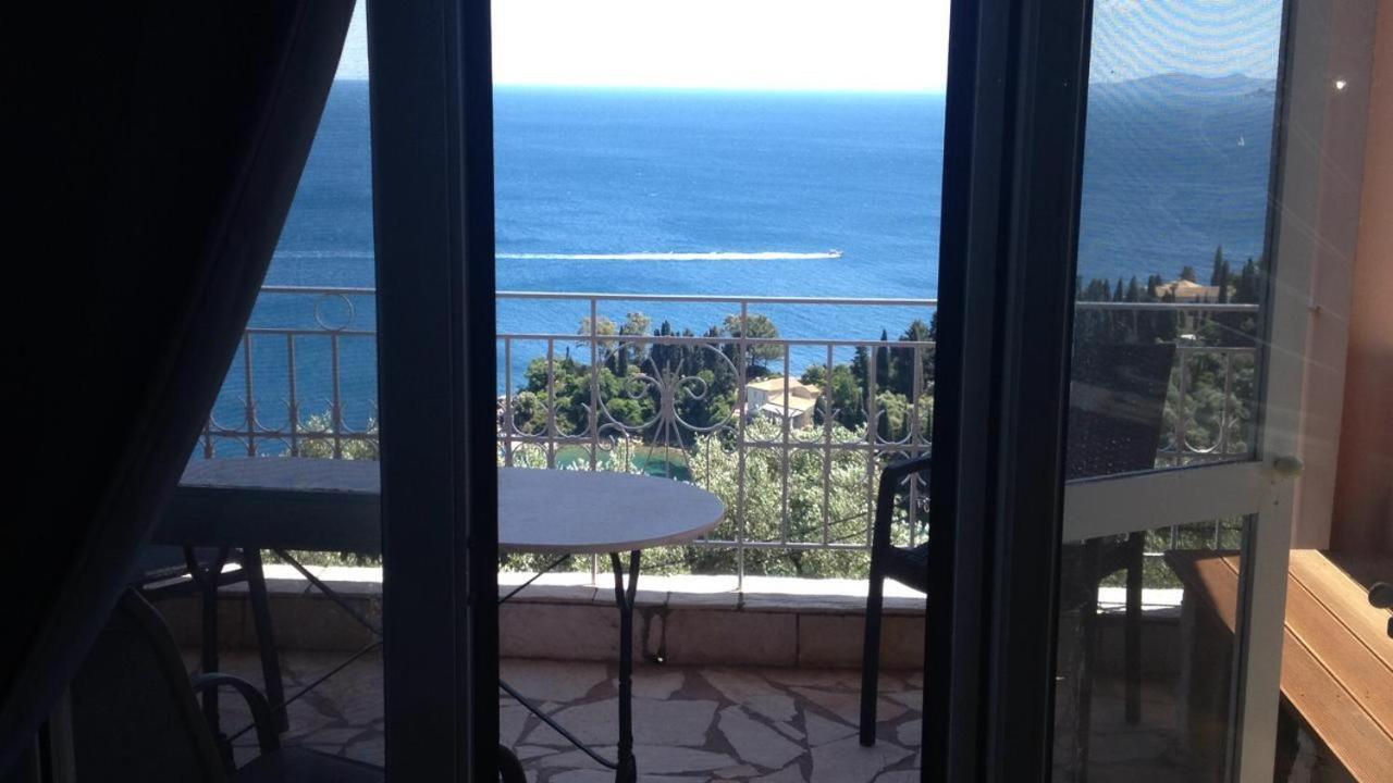 Maria Corfu Loustri Hotel Gimari Buitenkant foto