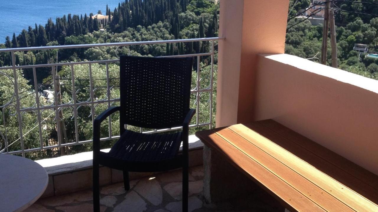 Maria Corfu Loustri Hotel Gimari Buitenkant foto