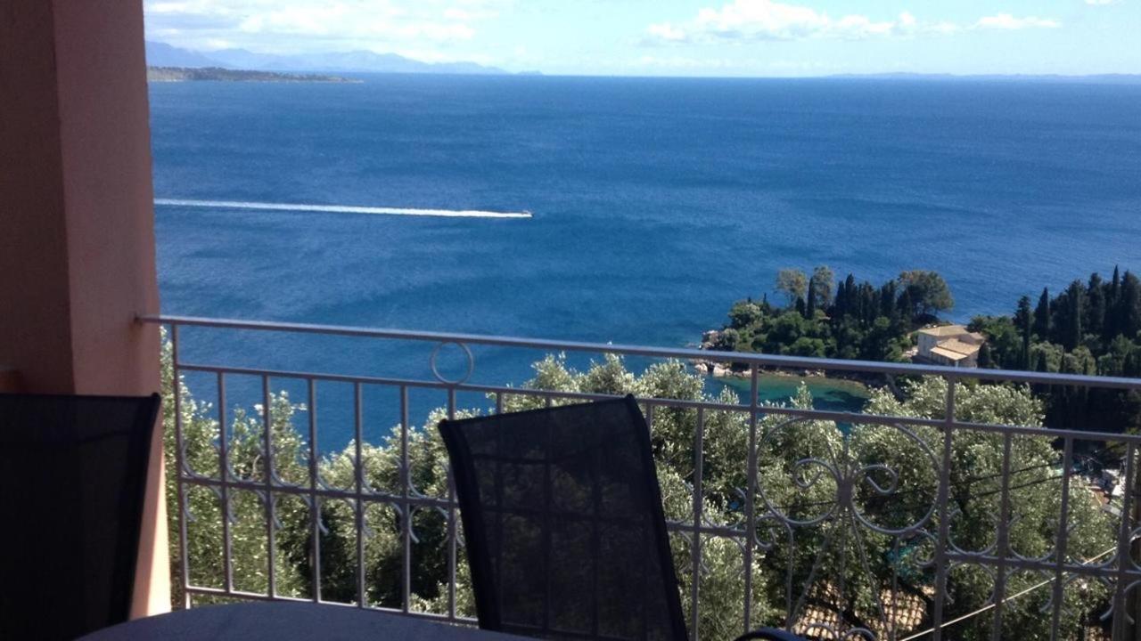 Maria Corfu Loustri Hotel Gimari Buitenkant foto
