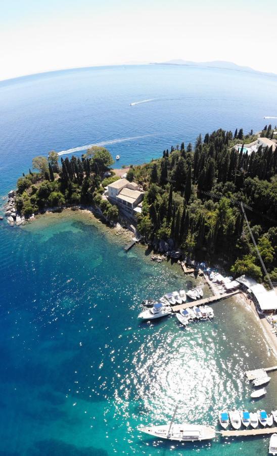 Maria Corfu Loustri Hotel Gimari Buitenkant foto