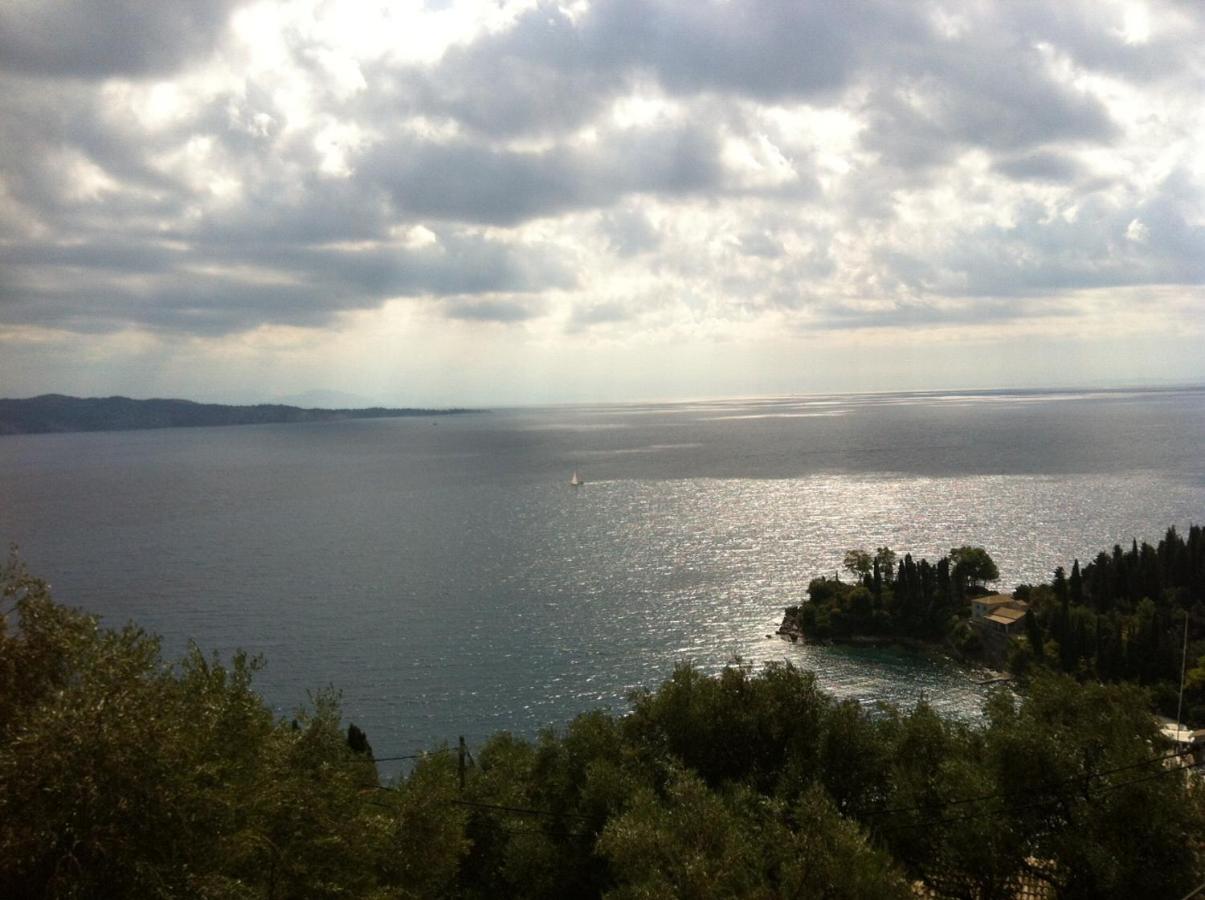 Maria Corfu Loustri Hotel Gimari Buitenkant foto