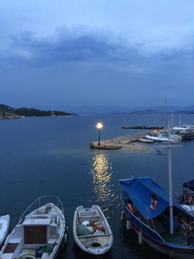 Maria Corfu Loustri Hotel Gimari Buitenkant foto